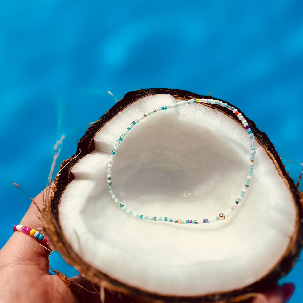 Blue Sky Anklet - K8