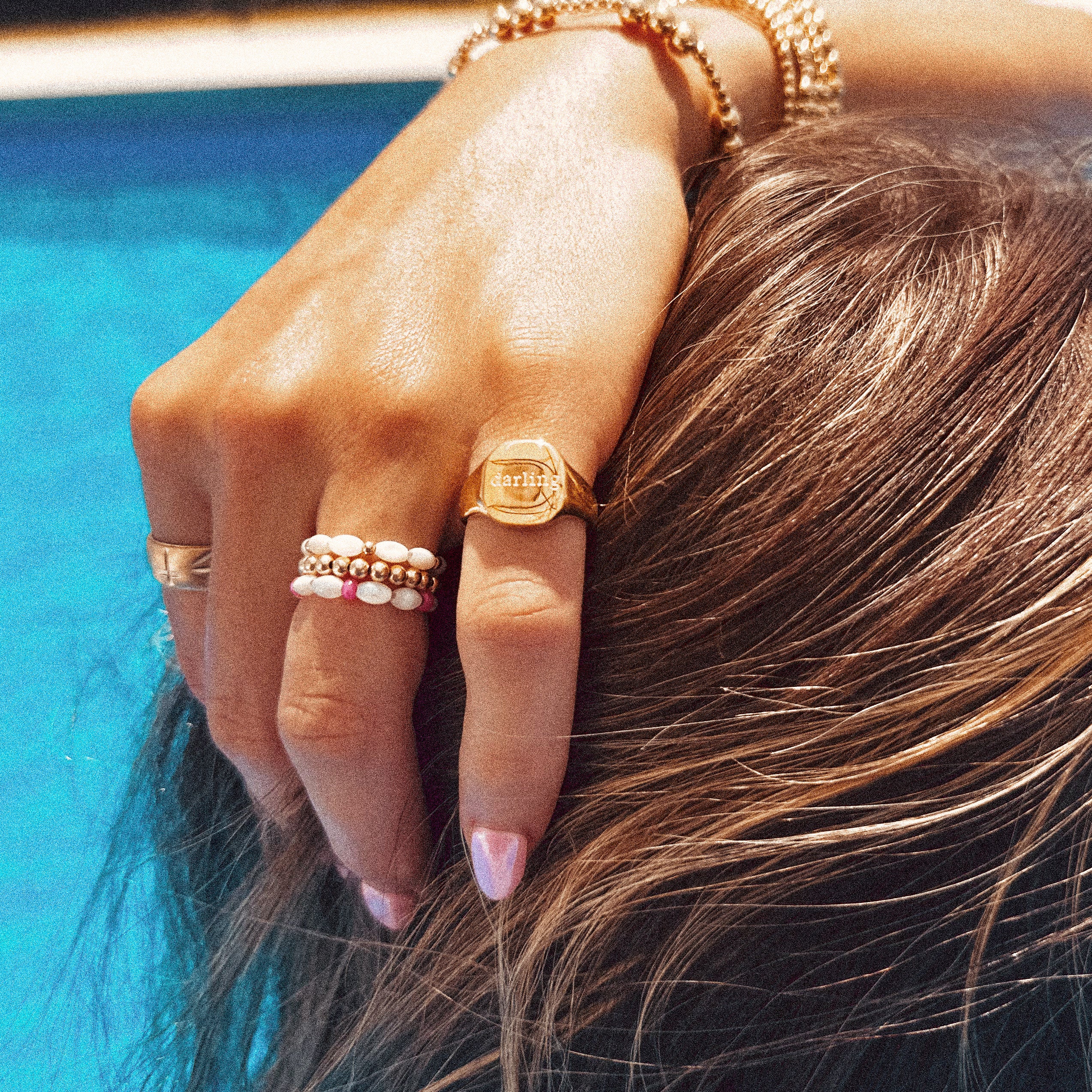 Beachfire Glow Ring  - B13