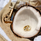 Sunbeam Sprinkle Hoop Earrings - E12