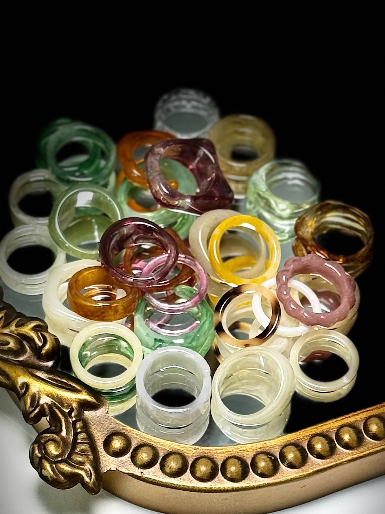 Mix And Match Plastic Pop Rings - A91