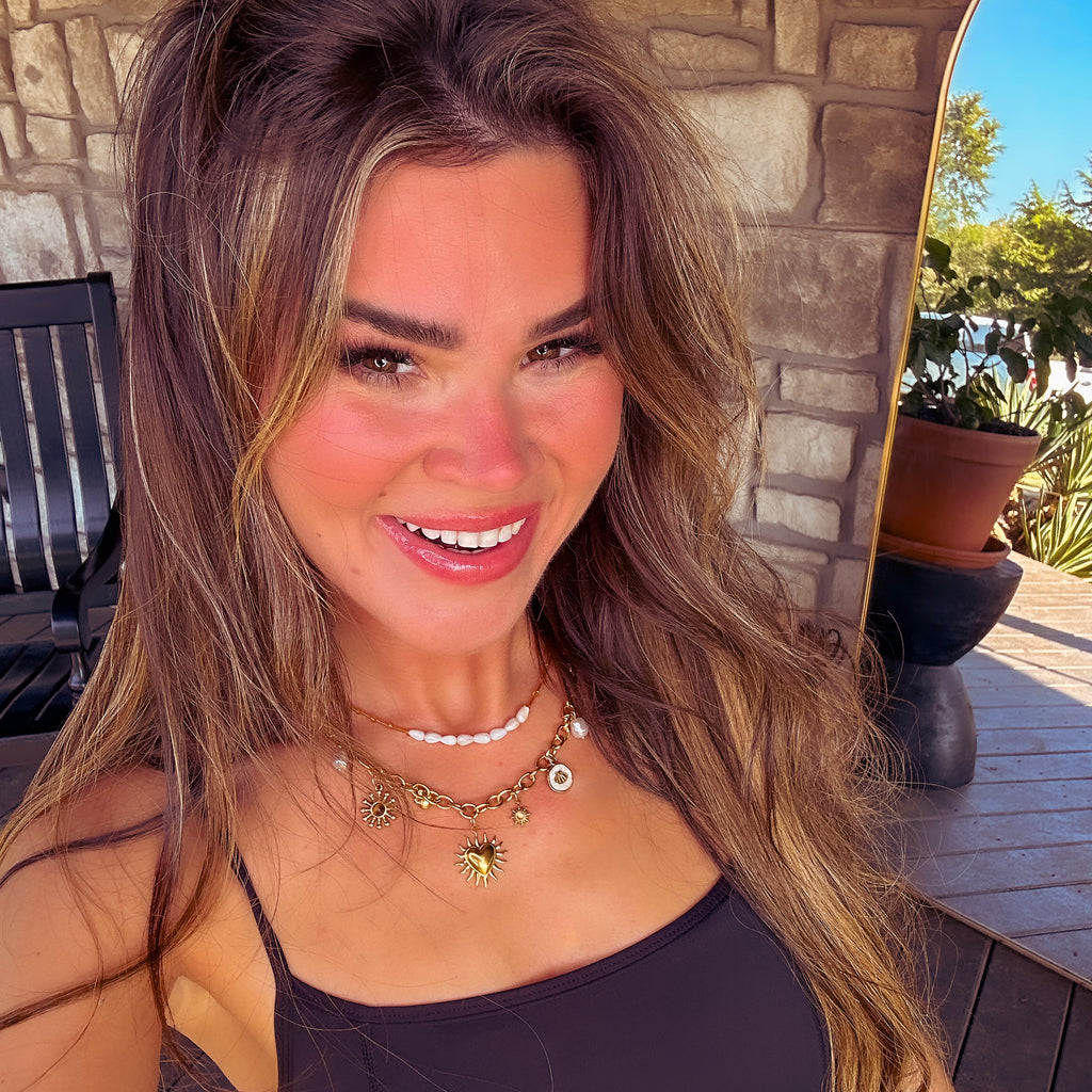 Sun-Kissed Flame Necklace  - N30