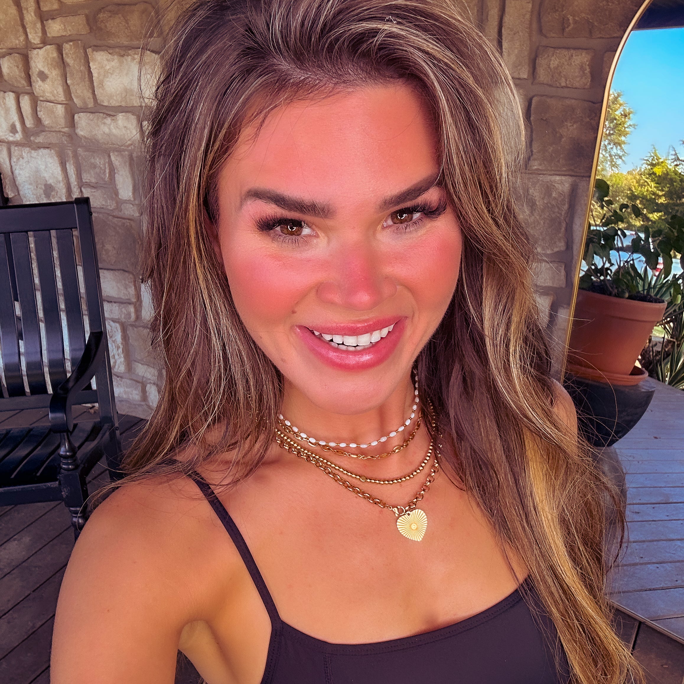 Golden Muse Necklace - N14