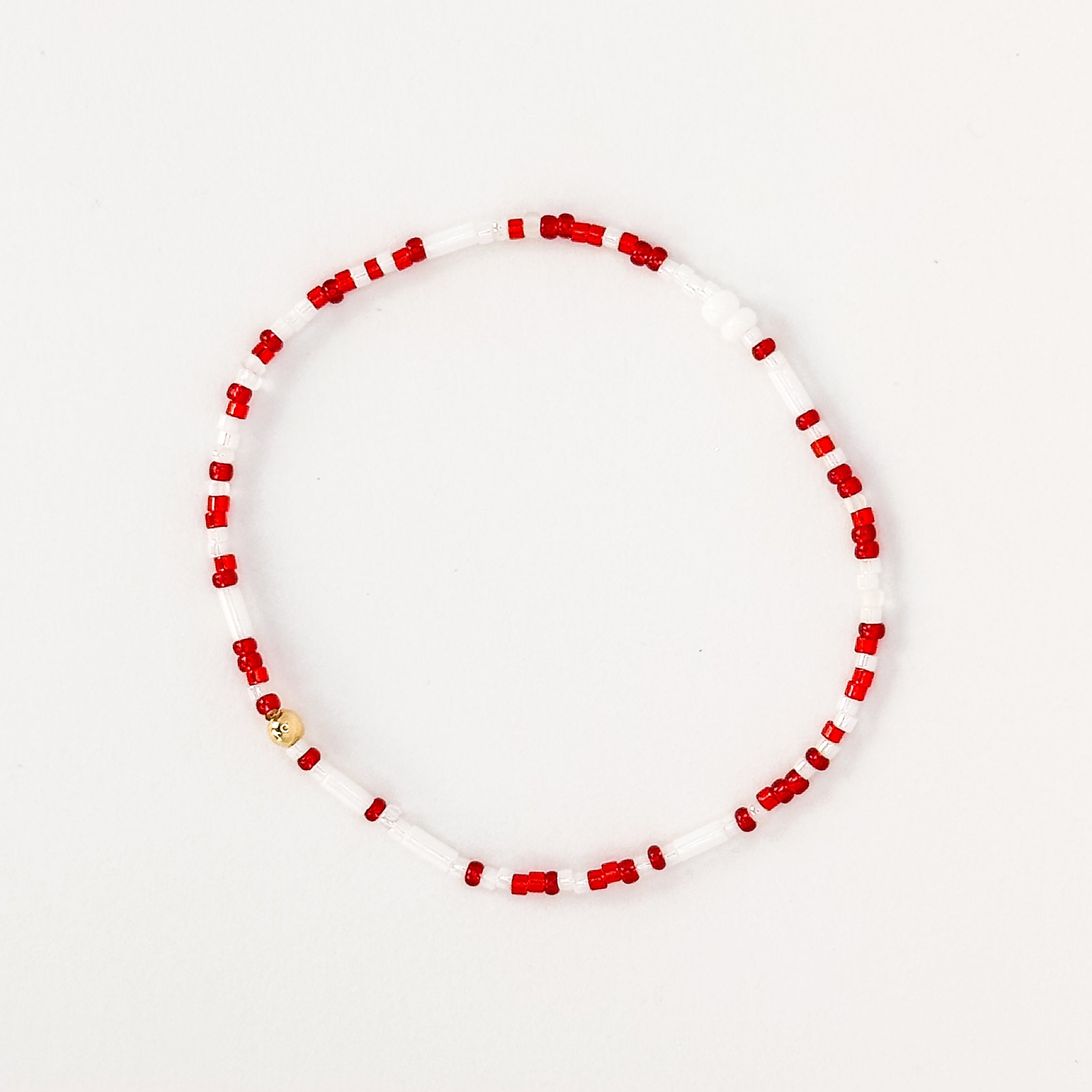 Red & White Bracelet - S39