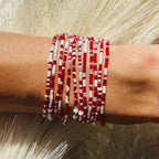 Red & White Bracelet - S39
