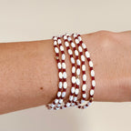 Shell & Red Bracelet - S40
