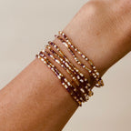 Purple Earth Bracelet - S36