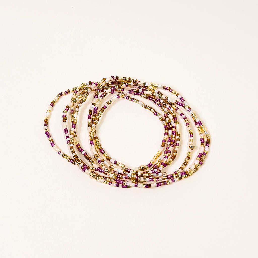 Purple Earth Bracelet - S36