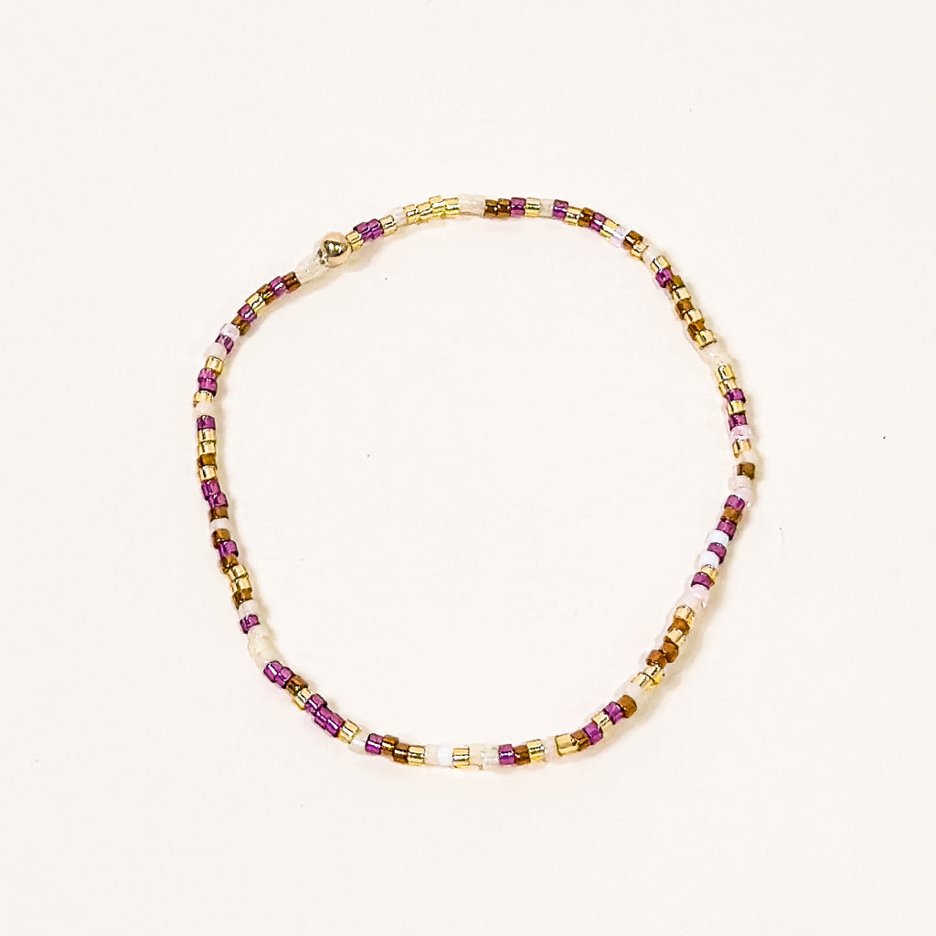 Purple Earth Bracelet - S36