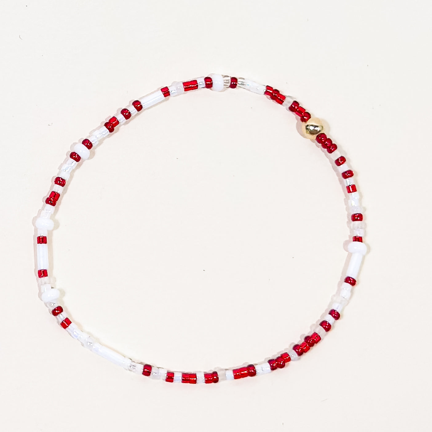 Red & White Bracelet - S39