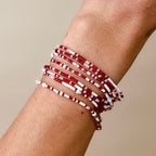 Red & White Bracelet - S39