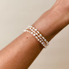 Mini Freshwater Pearl  Bracelet - S38