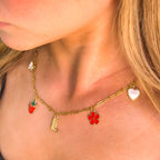 Red Love Charm Necklace - N84