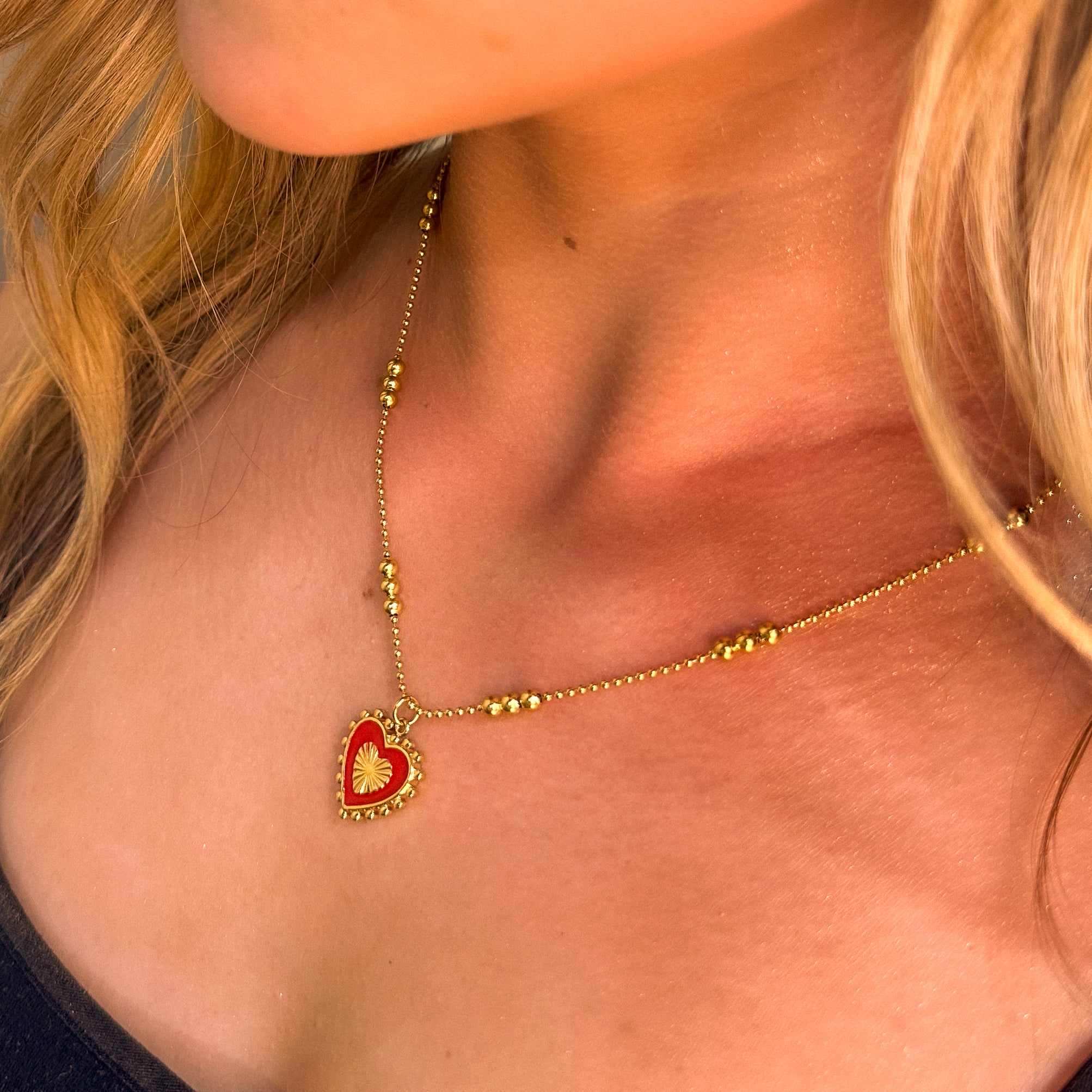Red Love Necklace - N86