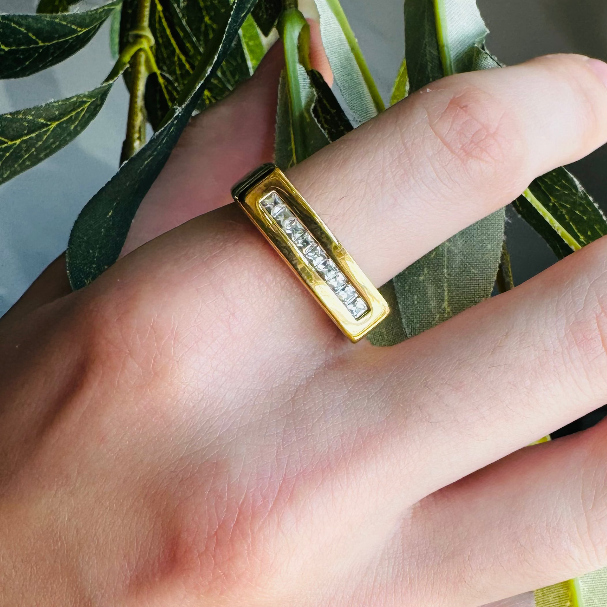 Diamond Statement  Ring - A124
