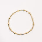 June Gold Fluted Bracelet - S119