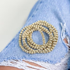 Serenity 5mm Fluted Bracelet - S114