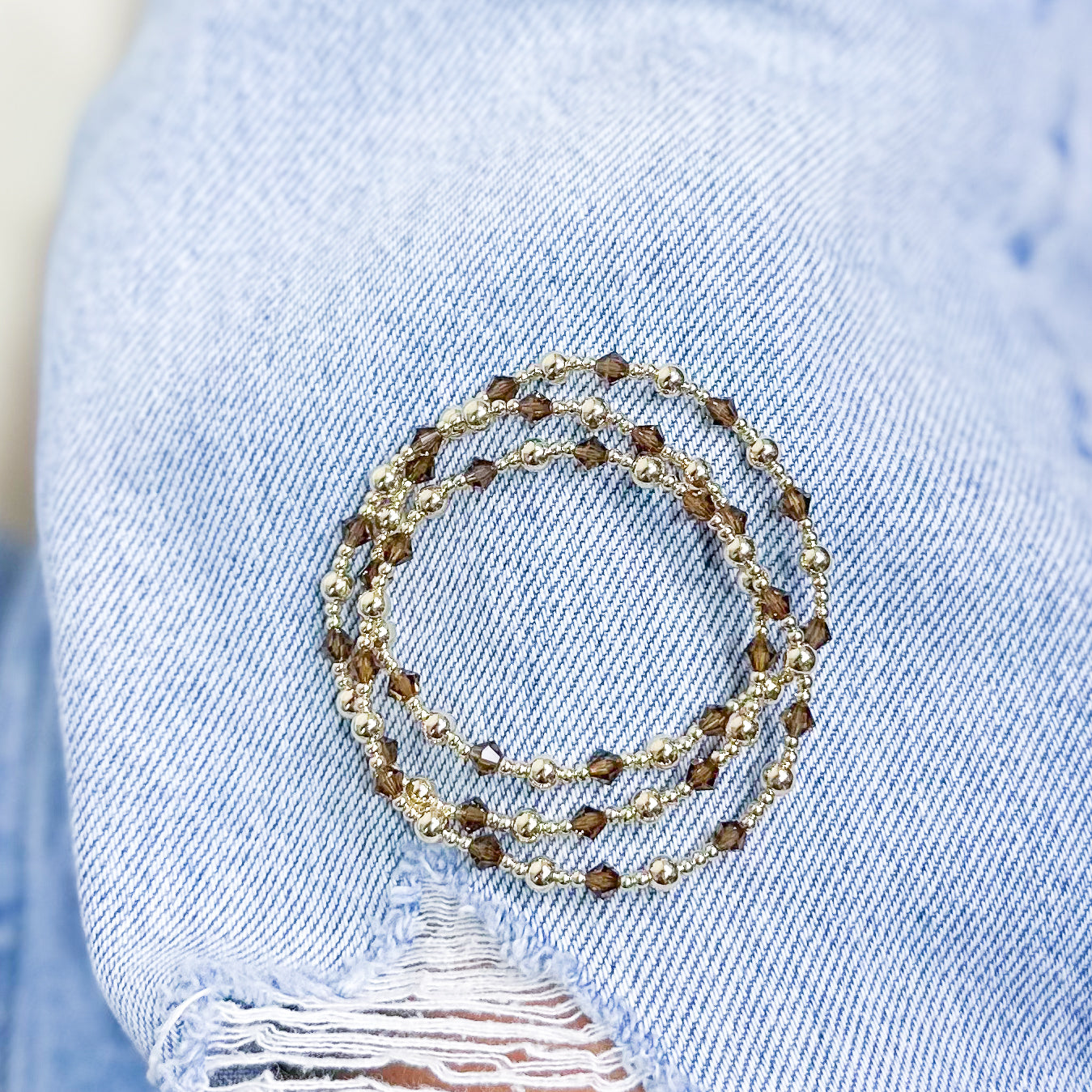 Cocoa Brown June Bracelet - S121