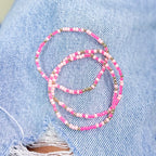 Pink Sprinkle Bracelet - S123