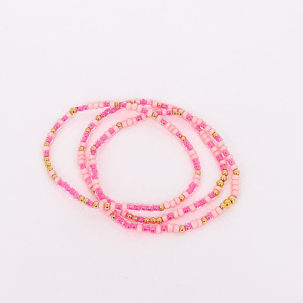 Pink Sprinkle Bracelet - S123