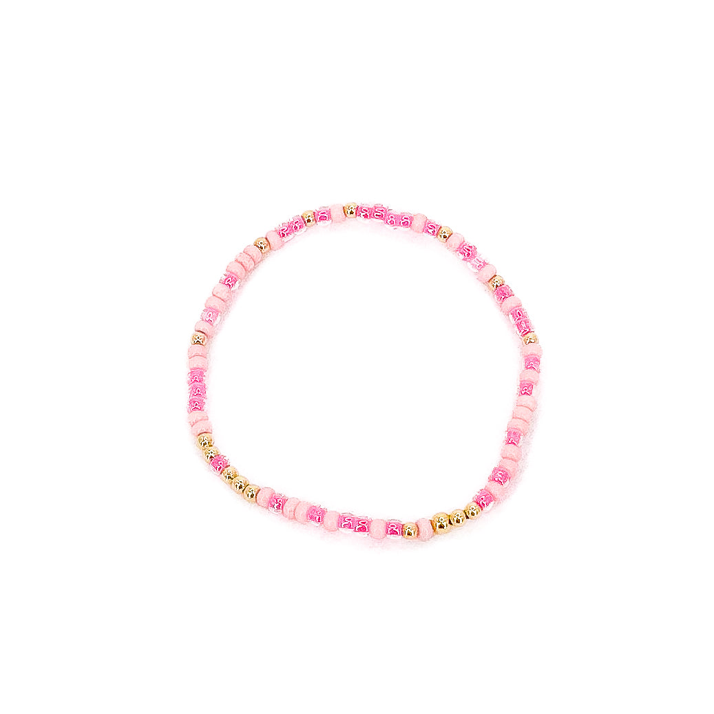 Pink Sprinkle Bracelet - S123