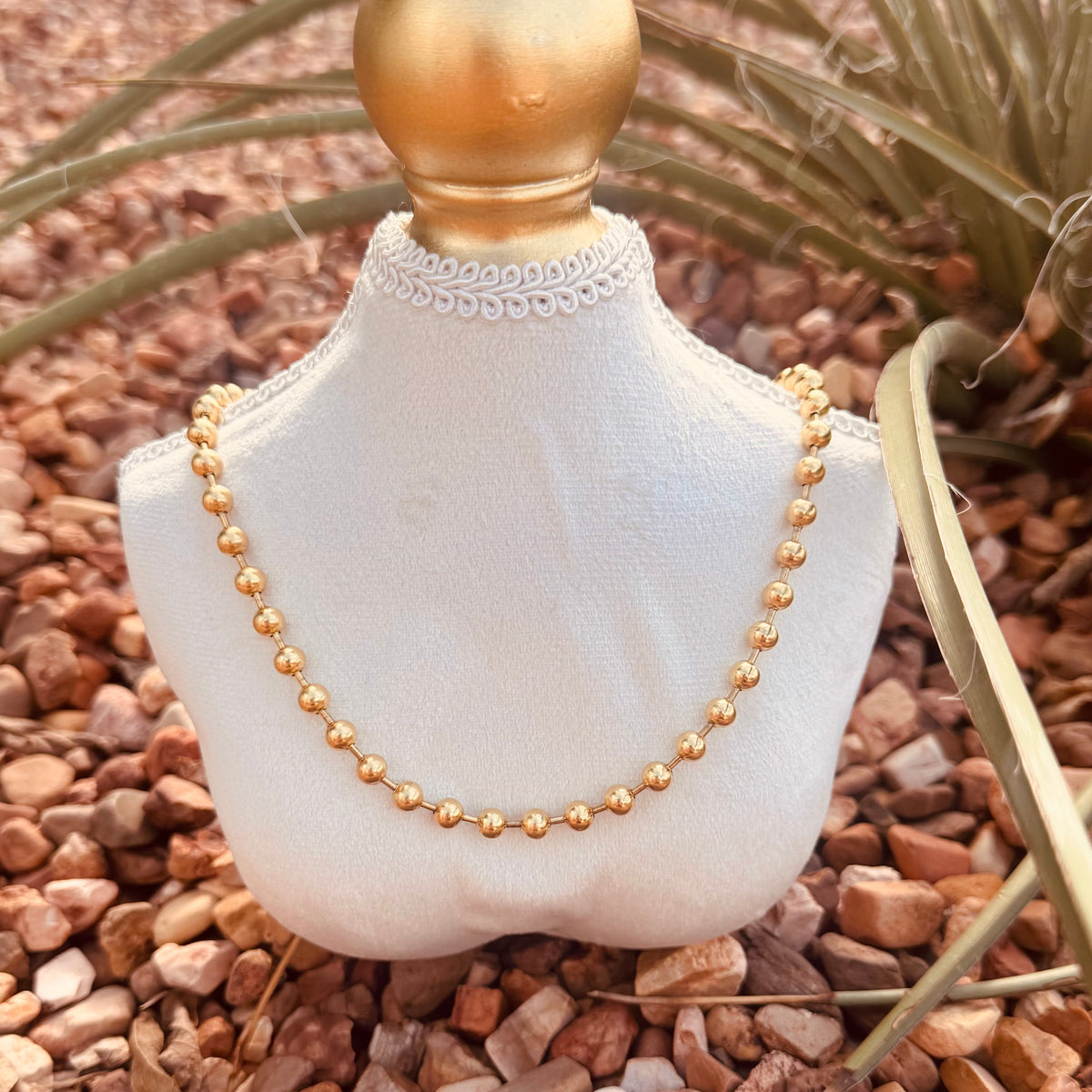 Golden Dewdrop Necklace - N87