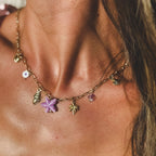 Seashell Soul Charm Necklace - N44