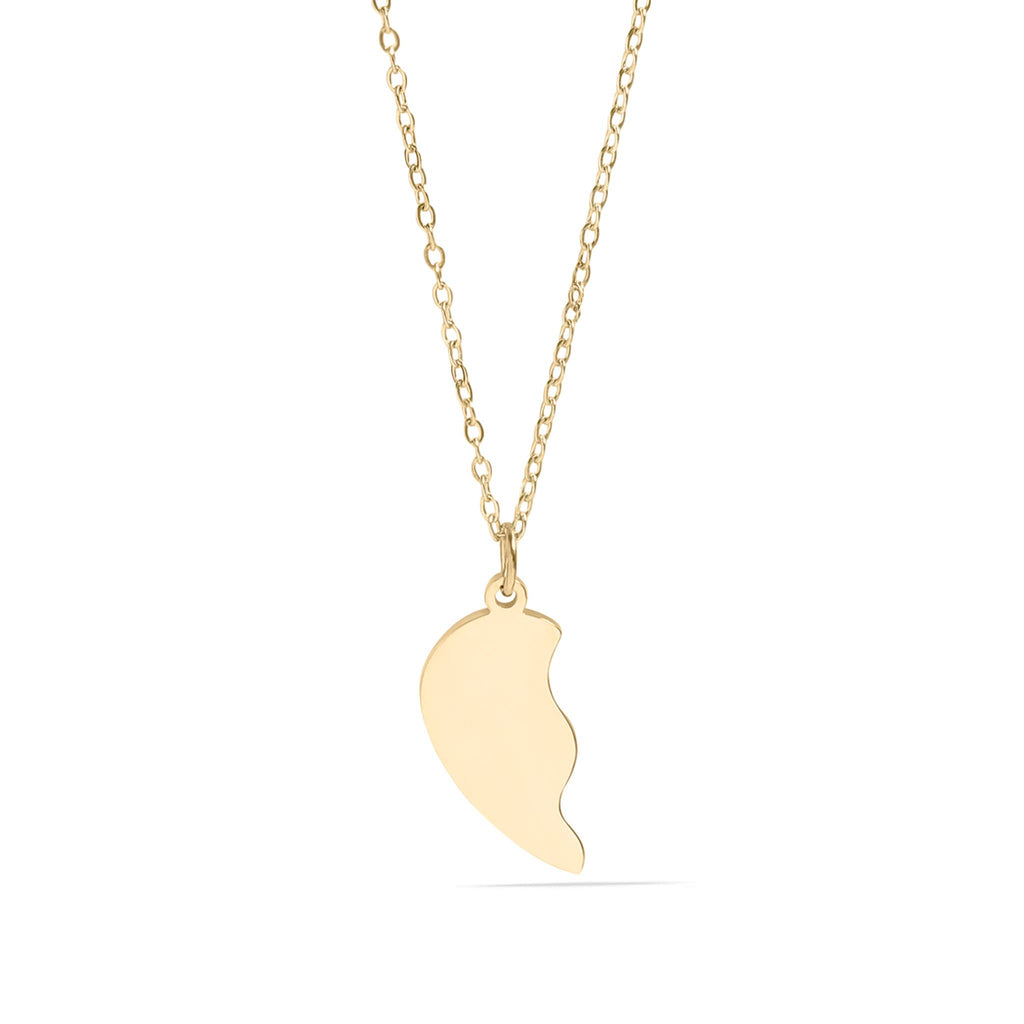 Break Apart Heart Necklace Set: N31