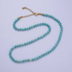 Ocean Drift Natural Gemstone Necklace - N67