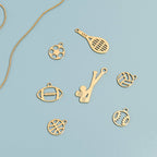 Football Small Charm - C152