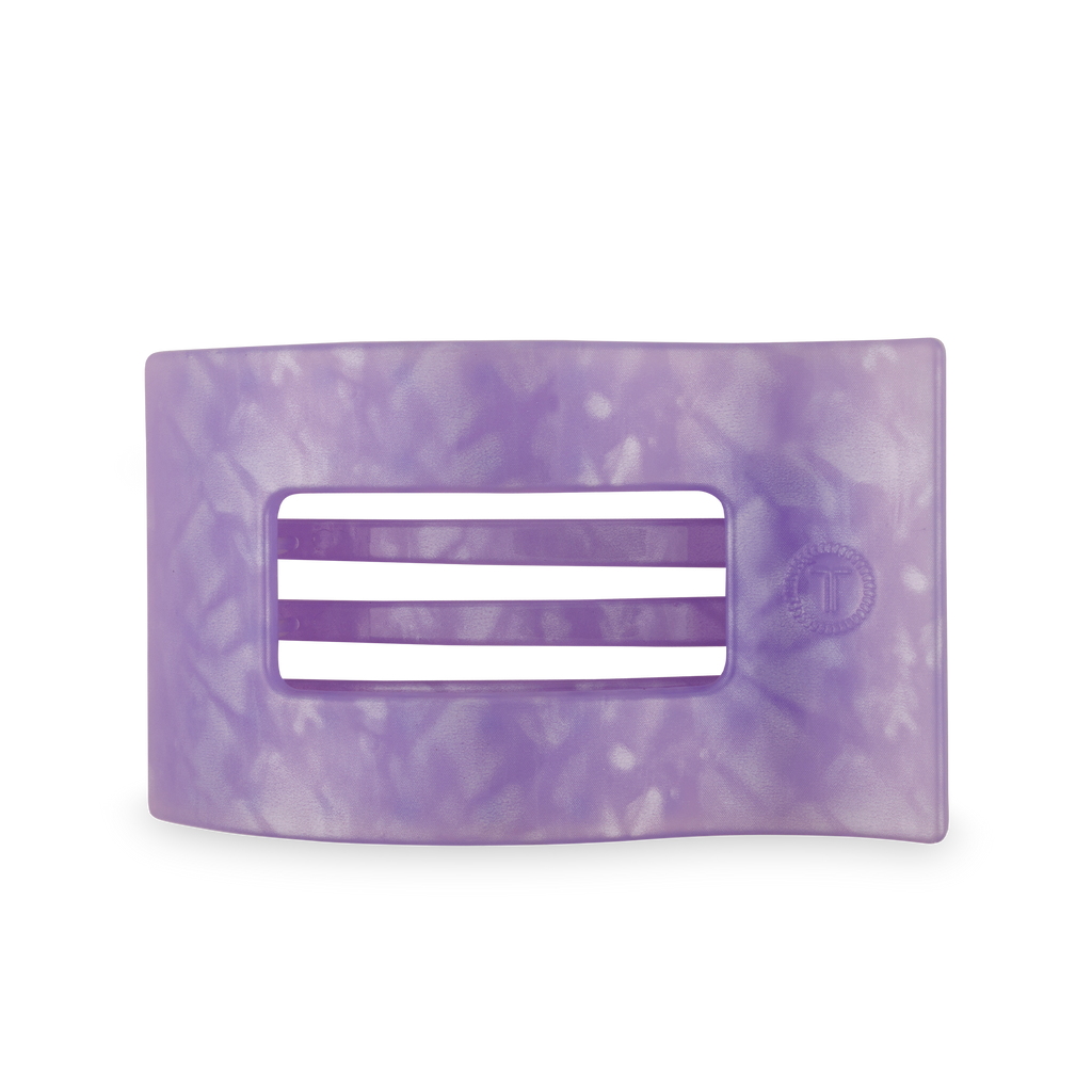 Flat Rectangle Hair Clip | Large | Lavender Mist