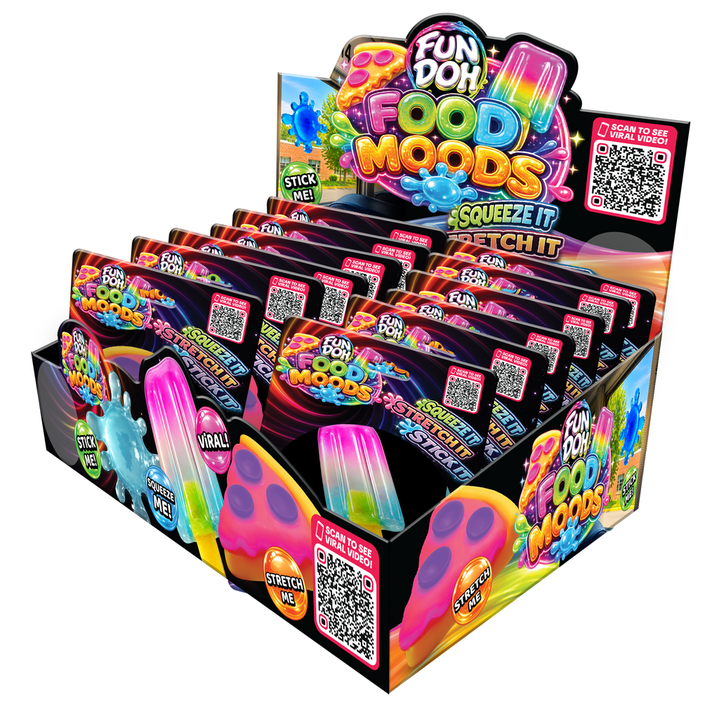 Fun Doh Food Moods Snack Attack Squishy Variety - FDSQU