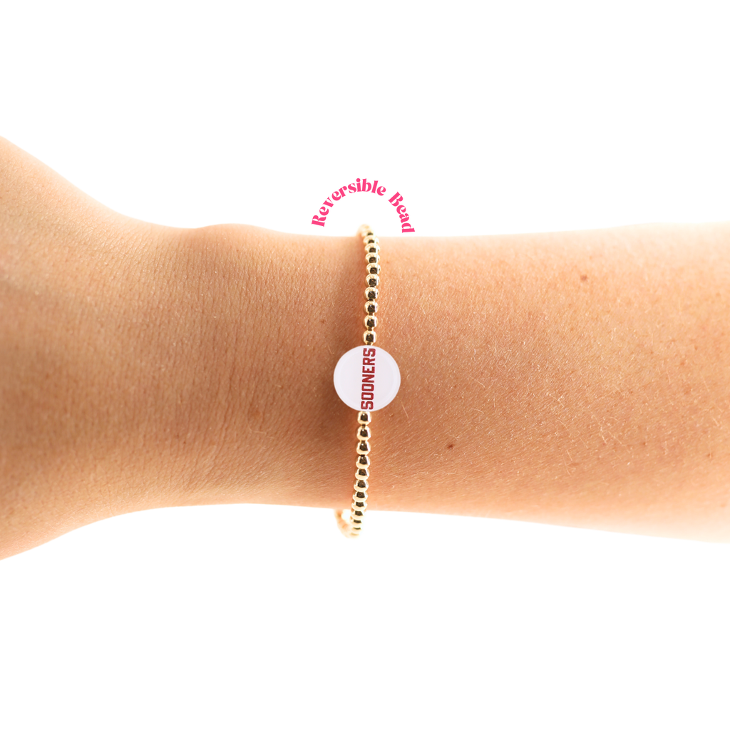 OU/ Sooners Logo Bracelet - S88