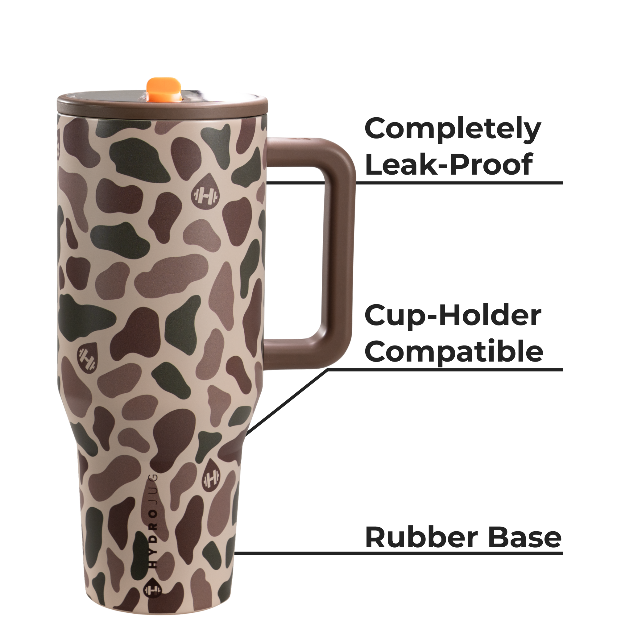 Duck Camo HydroJug 40 oz Traveler Tumbler