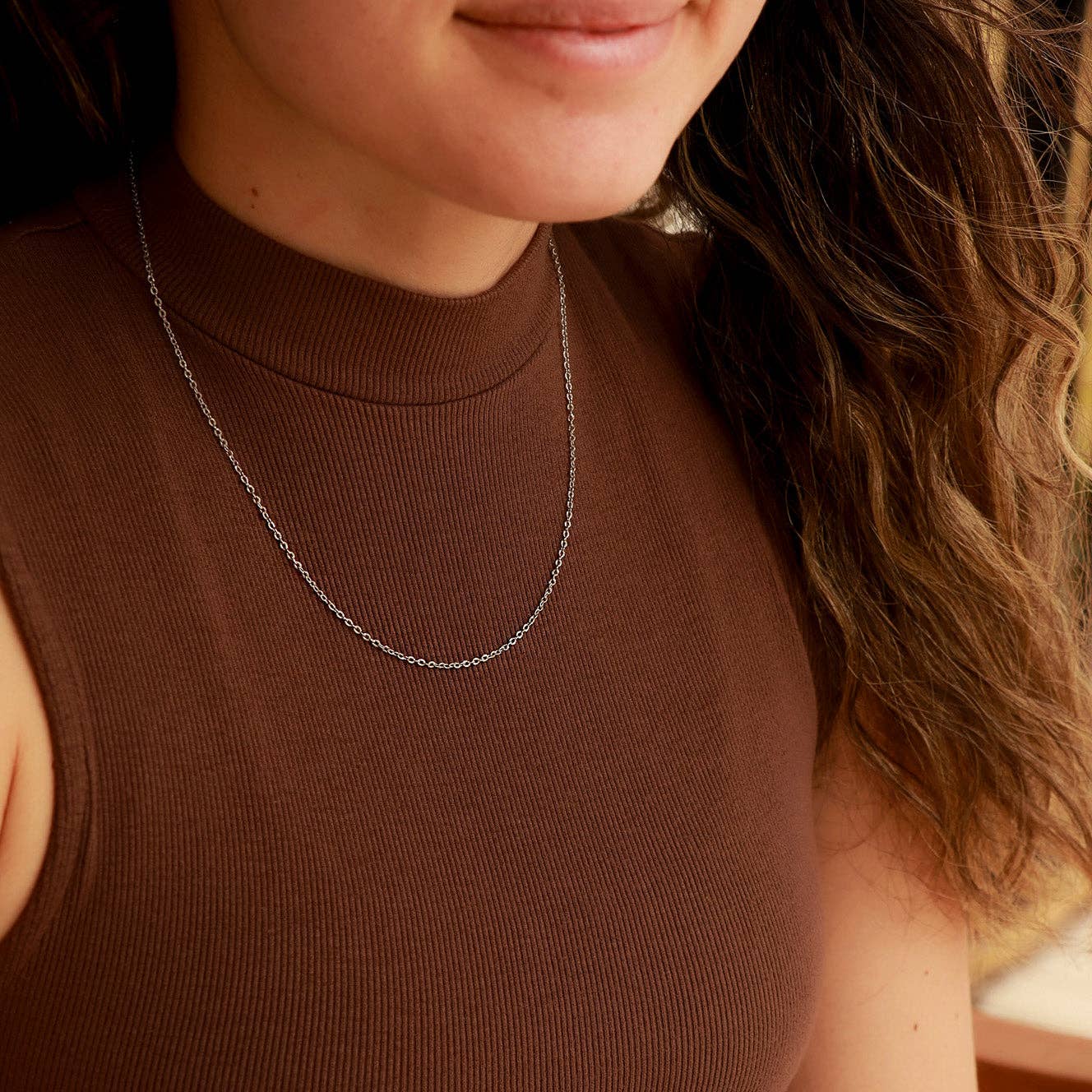 Golden Ripple Necklace - N37