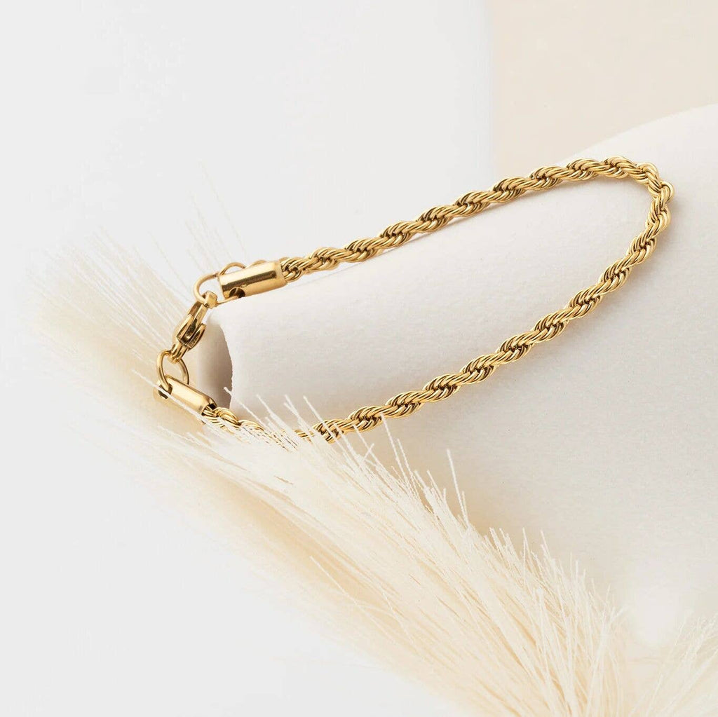 Dainty Rope Chain Bracelet - S165