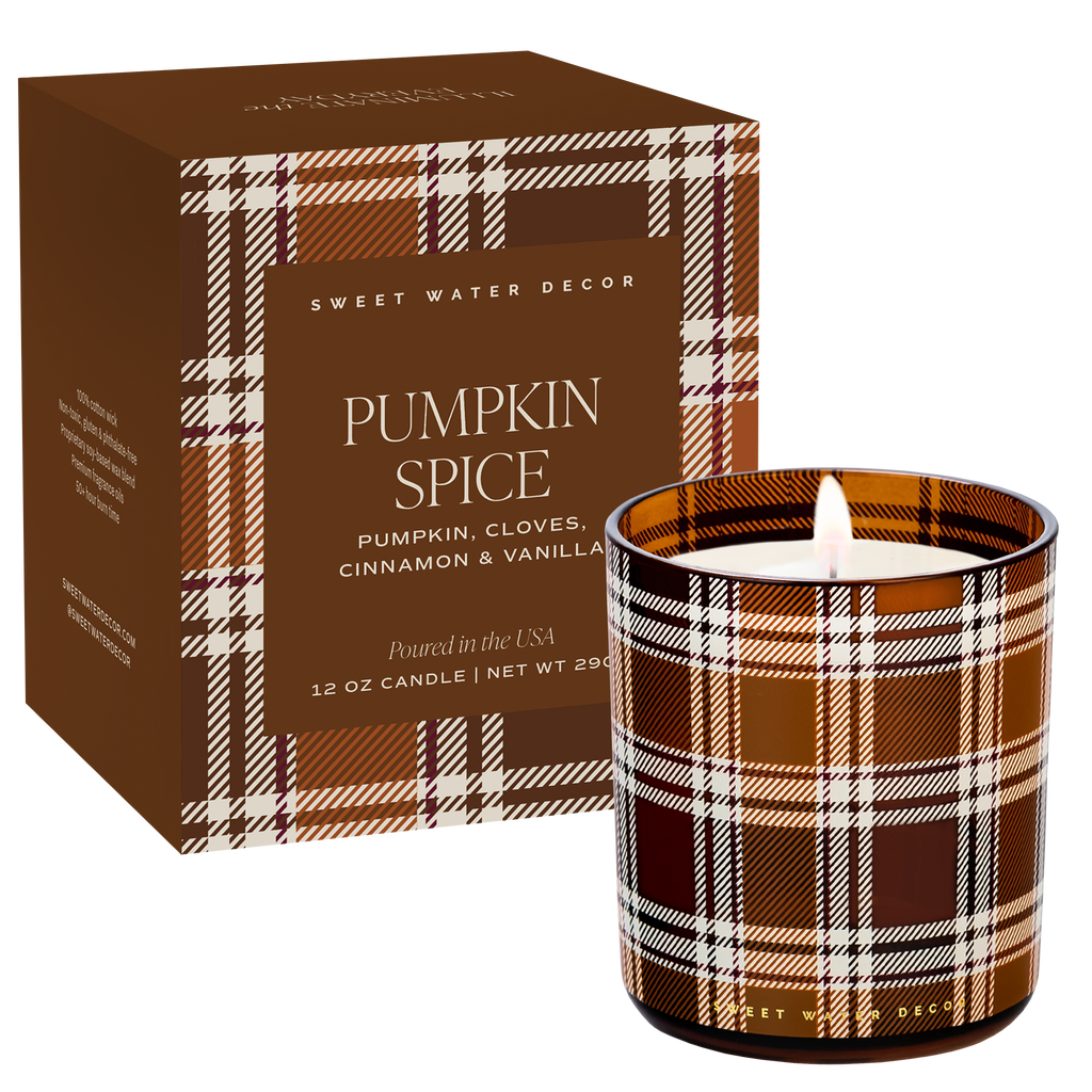 Pumpkin Spice 12 oz Boxed Soy Candle - CPS
