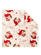 Merry McSanta: Double-Sided Washcloth: Cream / Washcloth (12 in x 12 in)