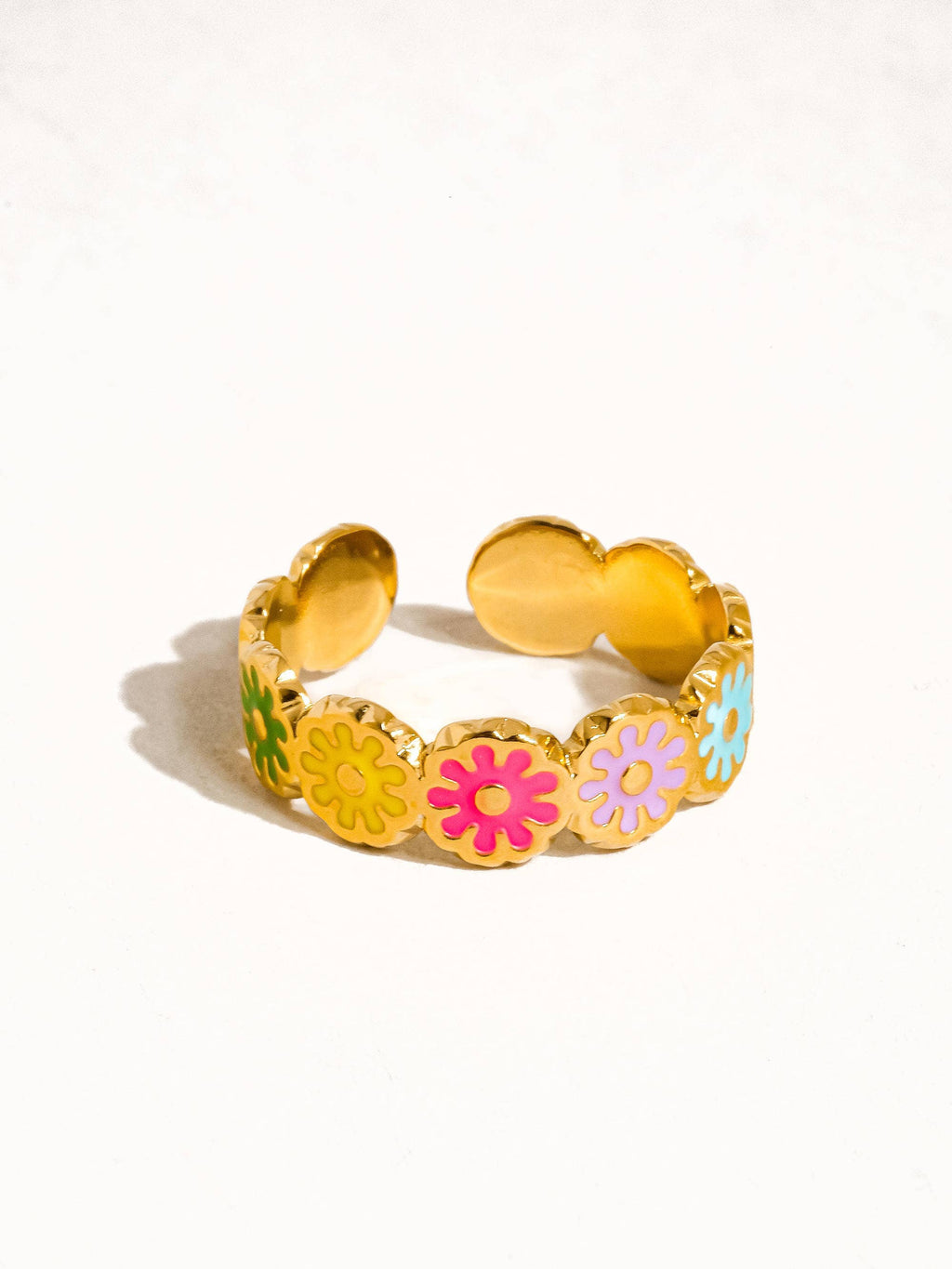 The Kam Floral Patterned Ring: A108