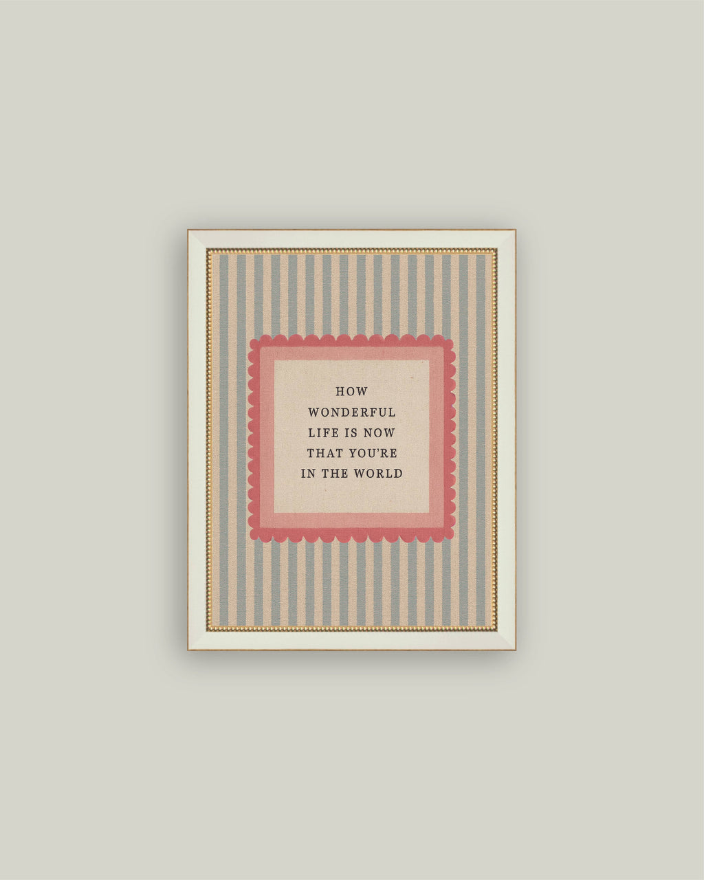 How Wonderful Life is: 4X6