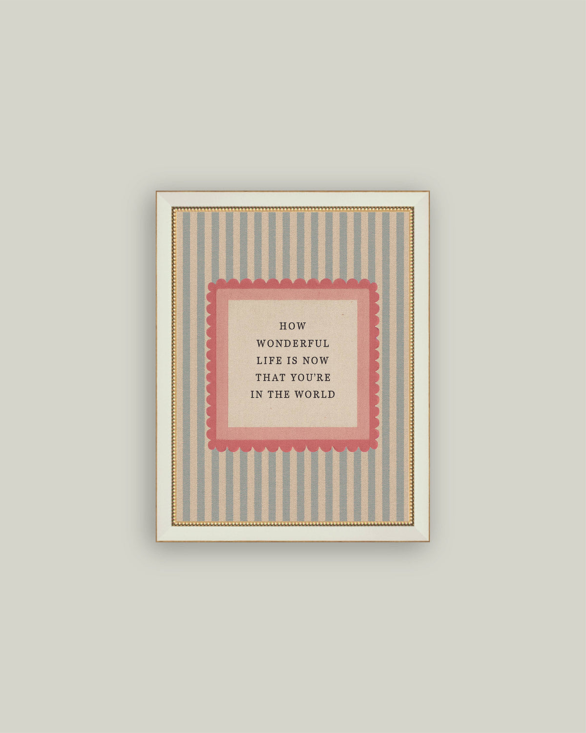 How Wonderful Life is: 4X6