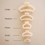 Open Almond Beige | Petite | Hair Clip