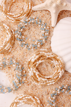Alli Pearl Bracelet in Gold: Standard 6.75 Inch