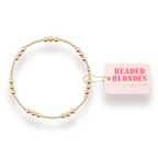 ILY Bracelet in Gold: Standard 6.75 inch