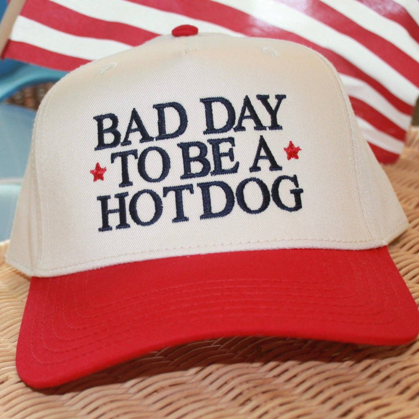 Bad Day To Be A Hotdog Hat - H10