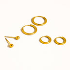 Golden Trio Earring - EE3