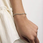 Oval Sparkle Tennis Bracelet - S121