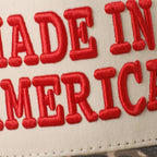 MADE IN AMERICA 3D Embroidered Two-Tone Leopard Brim Trucker: H4