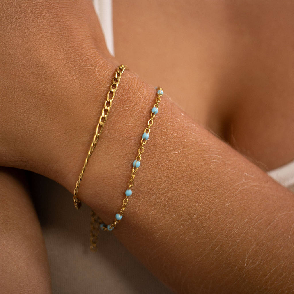 Turquoise Confetti Bracelet - S138