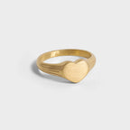 Heart Signet Ring : A113