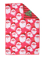 Merry Maker: Reversible Hand Towel: Pink / 19x29in